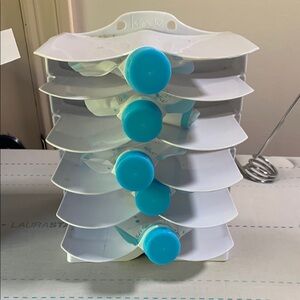 White milk pouches Storage Organizer